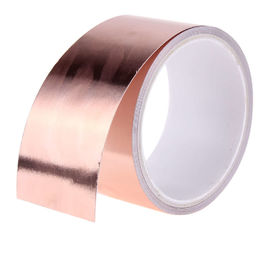 Trung Quốc 0.06mm / 0.09mm Copper Foil EMI RFI Shielding Tape với keo dẫn điện nhà cung cấp