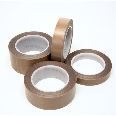 Trung Quốc Nhiệt độ cao PTFE Teflon sợi Thủy tinh vải băng trong màu nâu sử dụng cho nhiệt niêm phong máy nhà cung cấp