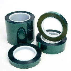 Trung Quốc Màu xanh lá cây Polyester masking tape silicone dính nhiệt độ cao sử dụng rộng rãi cho lớp phủ điện nhà cung cấp