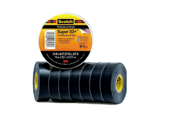 Trung Quốc 3M Scotch 33+ | Electrical Tape | Insulation | Black | PVC Vinyl nhà cung cấp