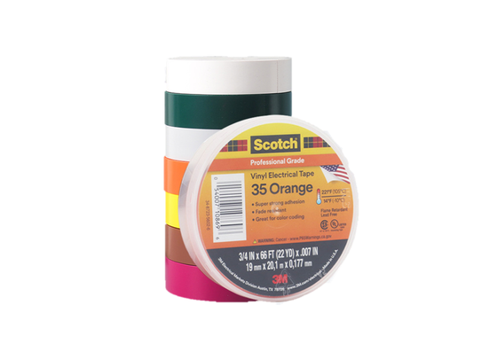 Trung Quốc 3M Scotch 35 | Color Coding | Electrical Tape | Vinyl Carrier nhà cung cấp