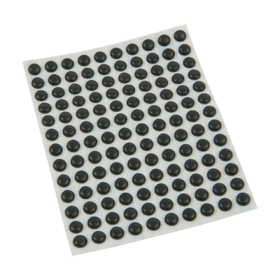 Trung Quốc 3M SJ5003 | Black/Grey/White | 11.2 x 5.1 mm | Bumpon Hemisphere | 72 Shore M nhà cung cấp