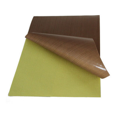 PTFE phủ sợi thủy tinh băng 3mils / 5mils silicone keo cho máy niêm phong nhiệt nhà cung cấp