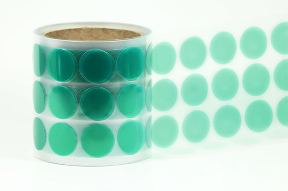 Băng Polyester Masking Đĩa màu xanh lá cây Masking Dots cho sơn tĩnh điện nhà cung cấp
