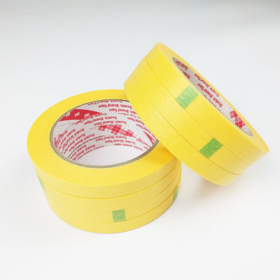 Single Sided UV kháng Diệt sạch Tốt sơn Crepe Masking Tape giấy nhà cung cấp