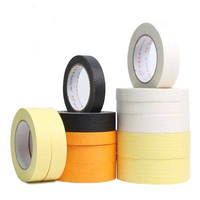 Single Sided UV kháng Diệt sạch Tốt sơn Crepe Masking Tape giấy nhà cung cấp