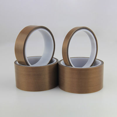 Silicone dính PTFE băng Teflon Với chứng nhận ISO SGS Nhiệt chống băng cách điện sợi thủy tinh nhà cung cấp