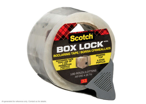 3M Scotch Box Lock 3950 | Clear BOPP Film | Acrylic | 48 mm x 50 m | 76.2 mm Core nhà cung cấp