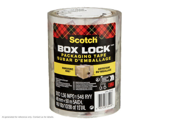 3M Scotch Box Lock 3950 | Clear BOPP Film | Acrylic | 48 mm x 50 m | 76.2 mm Core nhà cung cấp