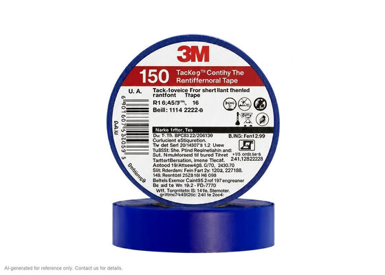 3M Temflex 150 | 0.13 mm PVC Vinyl | 600 V Rated | Self-Extinguishing | Six Colors nhà cung cấp